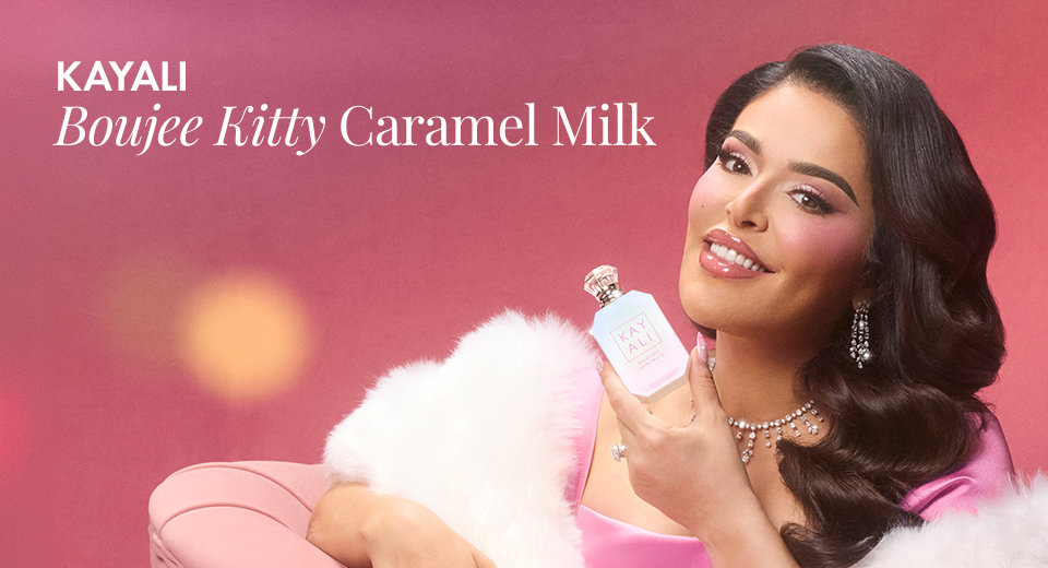 Sweet, creamy and irresistibly playful. Discover the new gourmand fragrance.