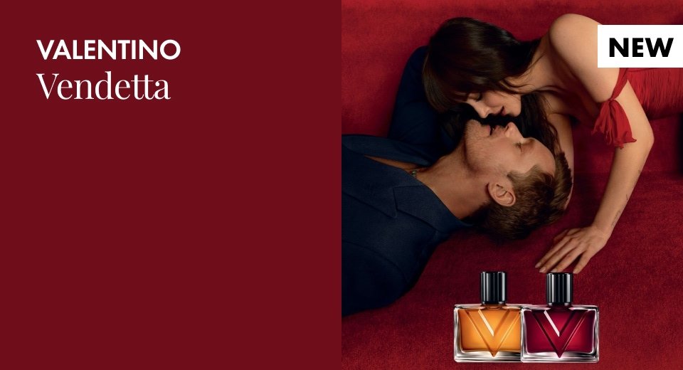 New Vendetta Uomo & Donna: bold, sensual passion in couture glass.	
