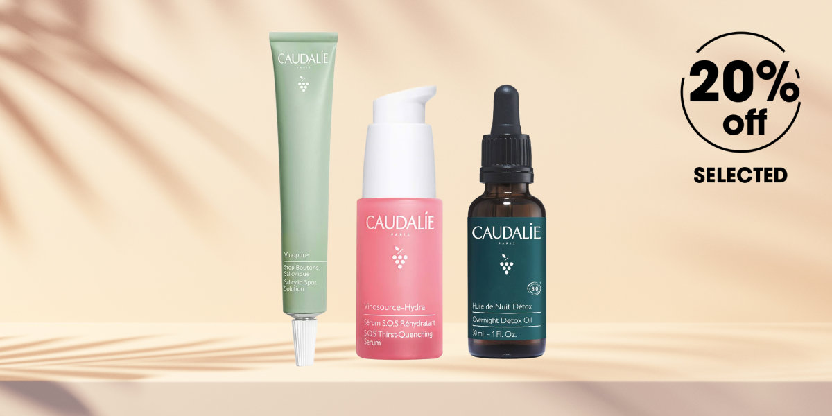 20% off selected Caudalie 