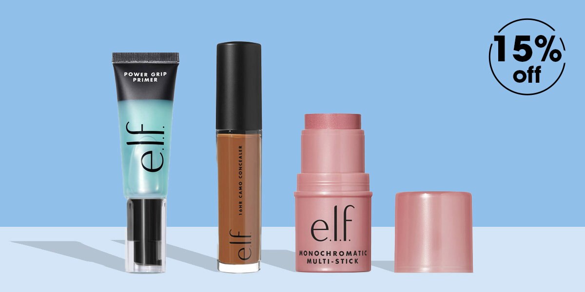 Up to 15% Iconic e.l.f Cosmetics 