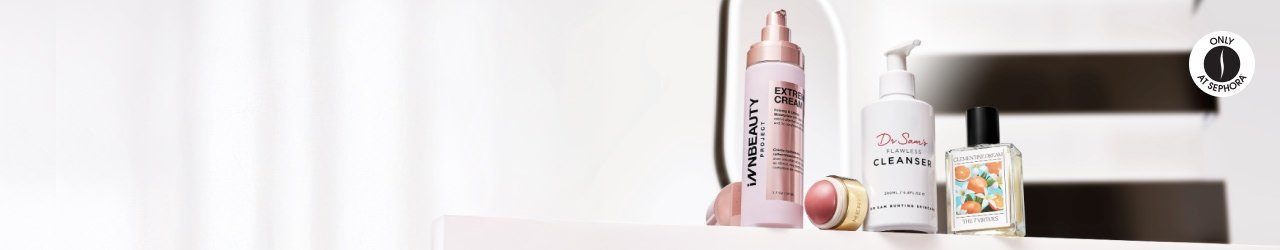 ONLY AT SEPHORA Banner