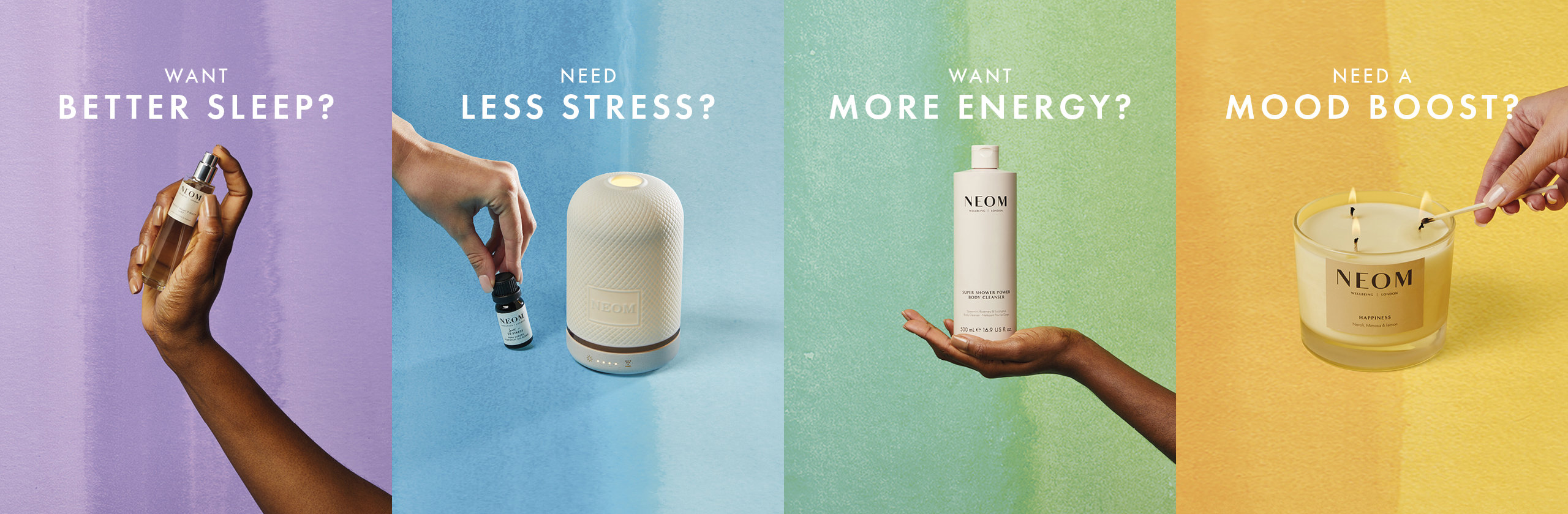 NEOM Organics London Banner