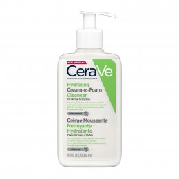 cerave hydrating hyaluronic acid plumping cleanser for normal to dry skin