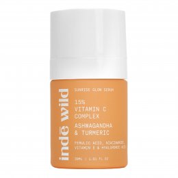 FREE 15% Vitamin C Sunrise Glow Serum 10ml when you spend £35 on indē wild.*