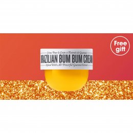 FREE Brazilian Bum Bum Cream 25ml when you spend £35 on Sol de Janeiro.*