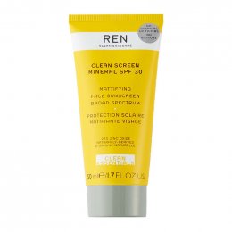 FREE Clean Screen Mineral SPF30 10ml when you spend £45 on Ren Clean Skincare.*