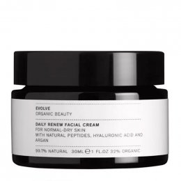 FREE Daily Renew Facial Cream 30ml, when you spend £35 on Evolve Beauty.*