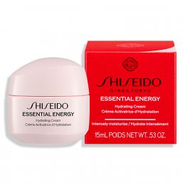 FREE Essential Energy Hydrating Day Cream 15ml, when you spend £55 on Shiseido.*
