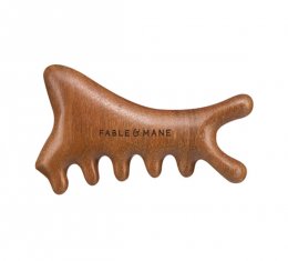 FREE Red Sandalwood Scalp Gua Sha Comb 45g when you spend £15 on Fable & Mane.*