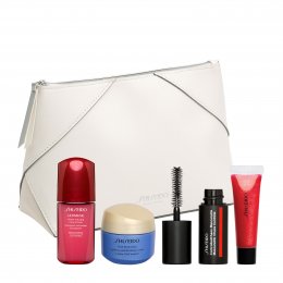 FREE Skin & Makeup Bundle when you spend £45 on Shiseido.*