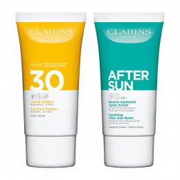 FREE Summer Step Up Gift, worth £22. Yours, when you spend £65 on Clarins.*