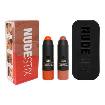 Nudestix Sunkissed Peach Blush and Bronze 2-Piece Mini Kit Make up