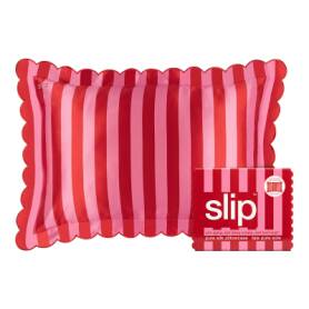 pure silk queen pillowcase with scalloped edge