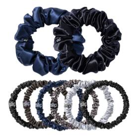 Pure Silk Assorted Scrunchies Moonlight