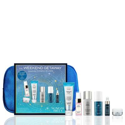 Sunday Riley P.M. Weekend Getaway - Travel Size Evening Routine Kit