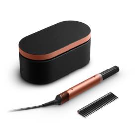 Airwrap Co-anda 2x™ multi-styler Straight to Wavy Amber Silk / Pink Champagne
