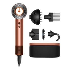 Supersonic Nural hair dryer Curly to Coily Amber Silk / Pink Champagne