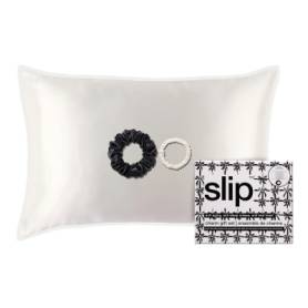 Pure Silk Queen Gift Set with Lace Trim