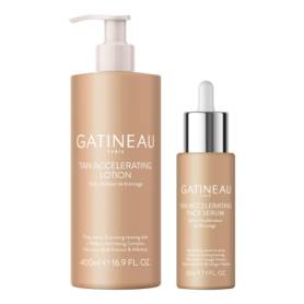 Tan Accelerating Lotion and Lumipep Face Serum Duo Set