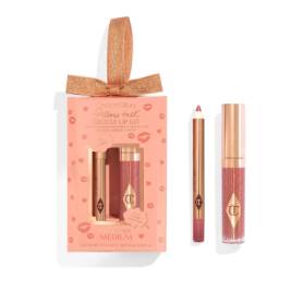 Pillow Talk Mini Glossy Lips Duo Pillow Talk Medium