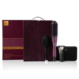 Duet Blowdry with Volume Forever and Dressing Brush in Cherry