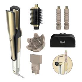 Glam Straight, Waves & Curls Multi-styler Gold