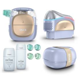 FacialPro Glow + DePuffi at home facial Spa Purple