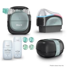FacialPro Glow + DePuffi at home facial Warm Black