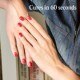Mylee Gel Nail Polish RedHot Gossip 8ml