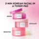 Korean Toner Pad Skin Care Kit for Pores, Dark Spots, and Skin Barrier Repair