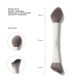 Dual-Ended Cream & Powder Sculpt Brush