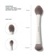 Dual-Ended Cream & Powder Blush Brush
