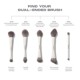 Dual-Ended Foundation & Concealer Brush