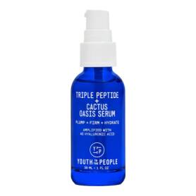 Triple Peptide + Cactus Oasis Serum - Hydrating face and neck serum