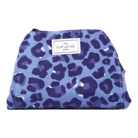 Drawstring Blue Leopard