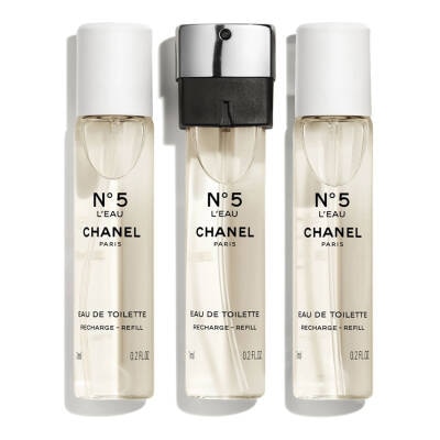 CHANEL N°5 L'EAU 3 x 7ML PURSE SPRAY REFILL | SEPHORA UK