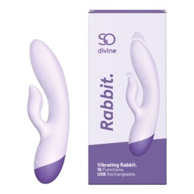 Self Love Rabbit Vibrator - USB Plug 1each