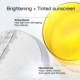 UV Solutions Brightening + Tinted Sunscreen SPF 50