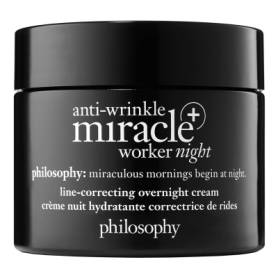 philosophy anti-wrinkle miracle worker+ line-correcting overnight cream 60ml