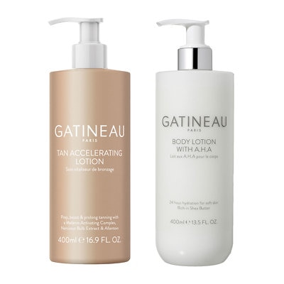 Gatineau Tan Accelerator & AHA Body Lotion Duo