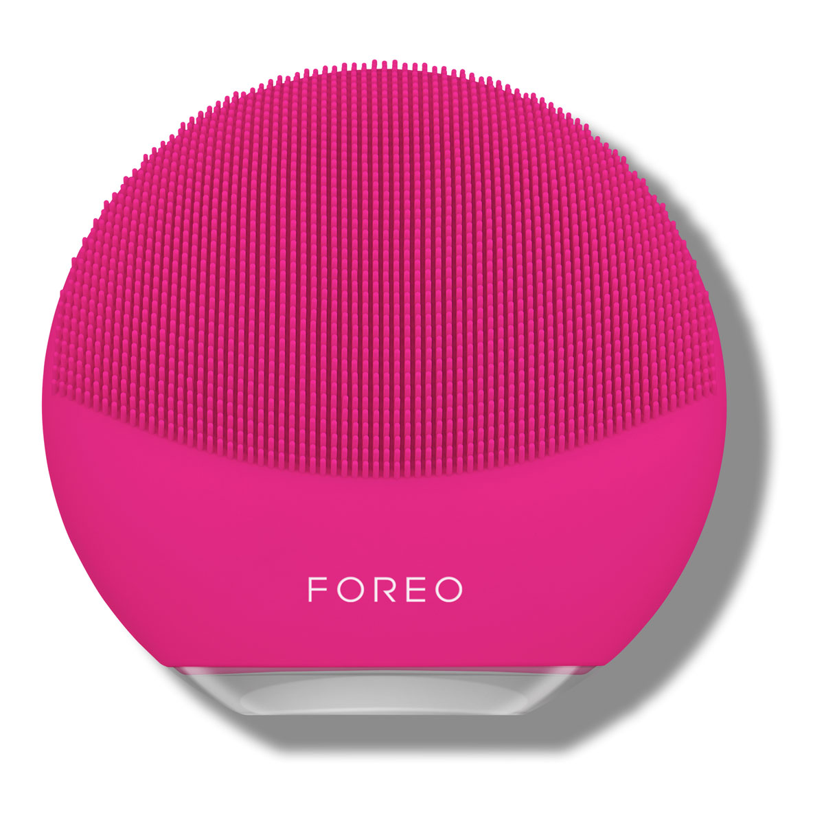 FOREO LUNA Mini 3 Dual-Sided Face Brush For All Skin Types - Fuchsia - USB Plug