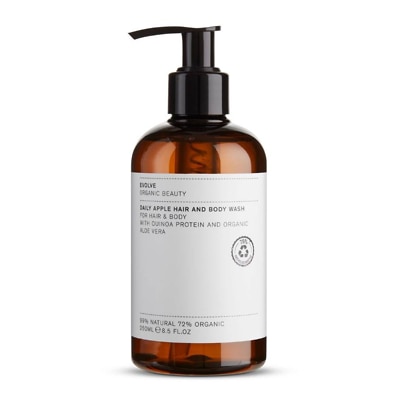 Evolve Beauty Daily Apple Hair and Body Wash 250ml
