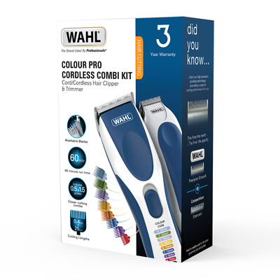 wahl cordless colour pro hair clipper in stock