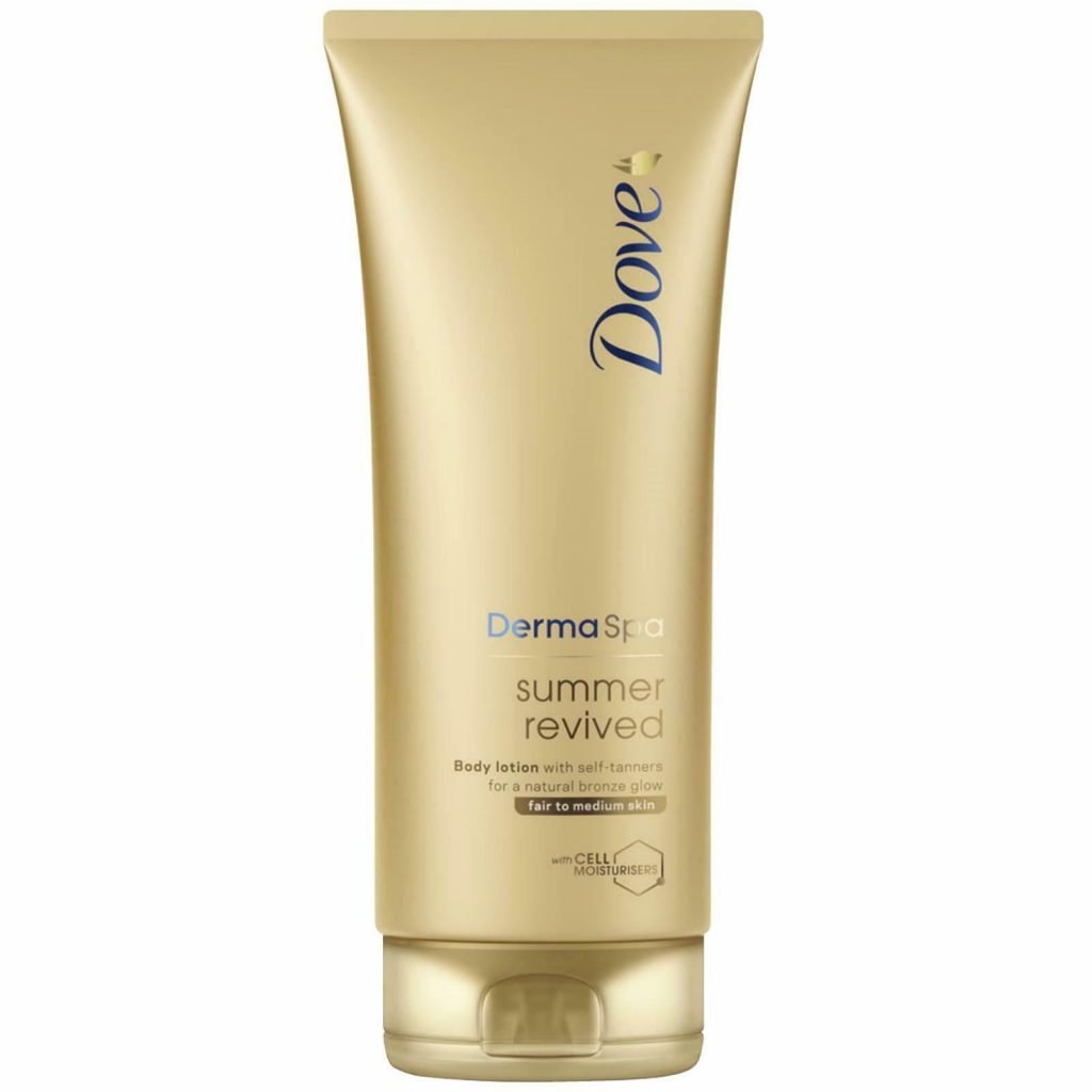 Dove DermaSpa Summer Revived Gradual Self Tan Body Lotion Fair To