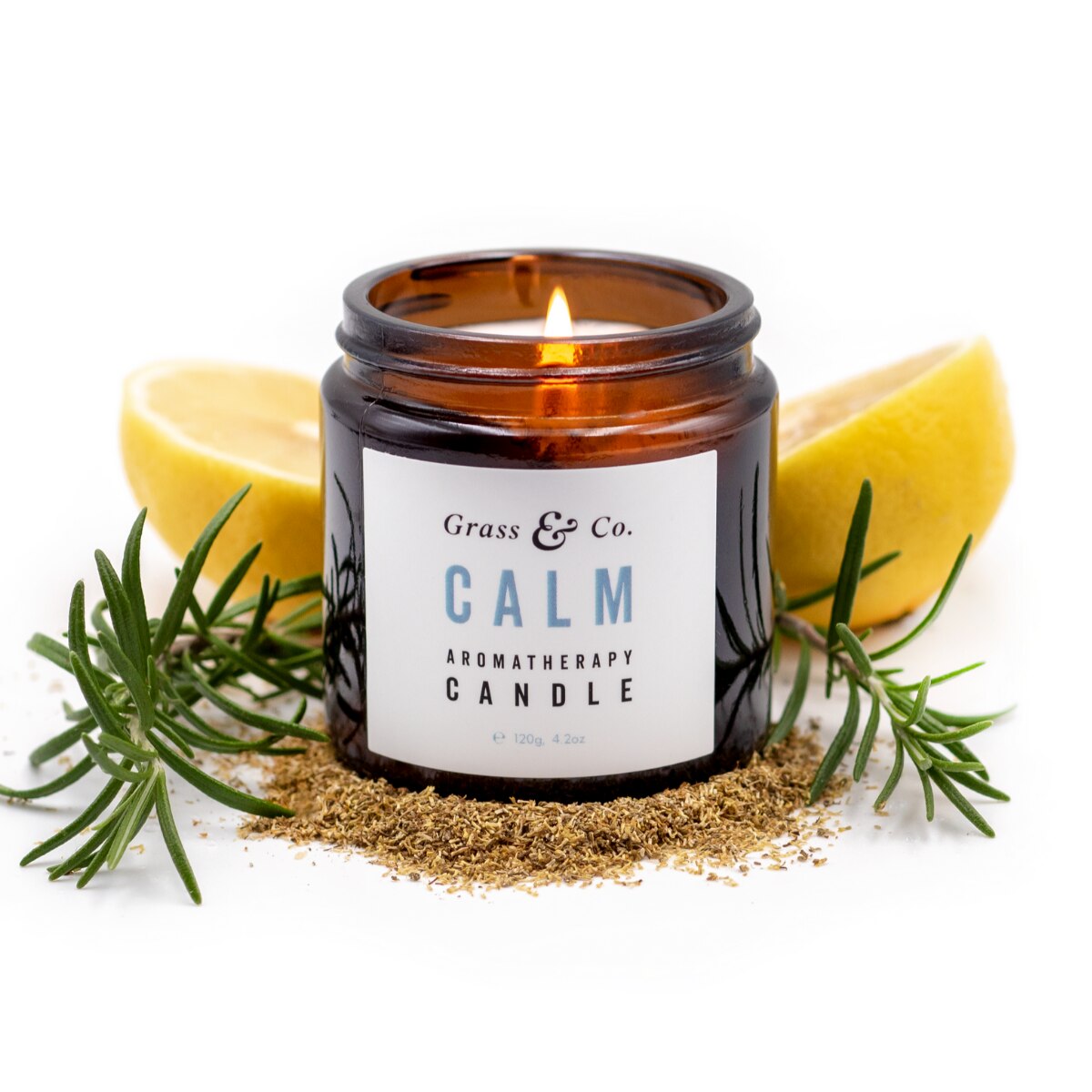 Grass & Co Calm Aromatherapy Candle 120g Feelunique