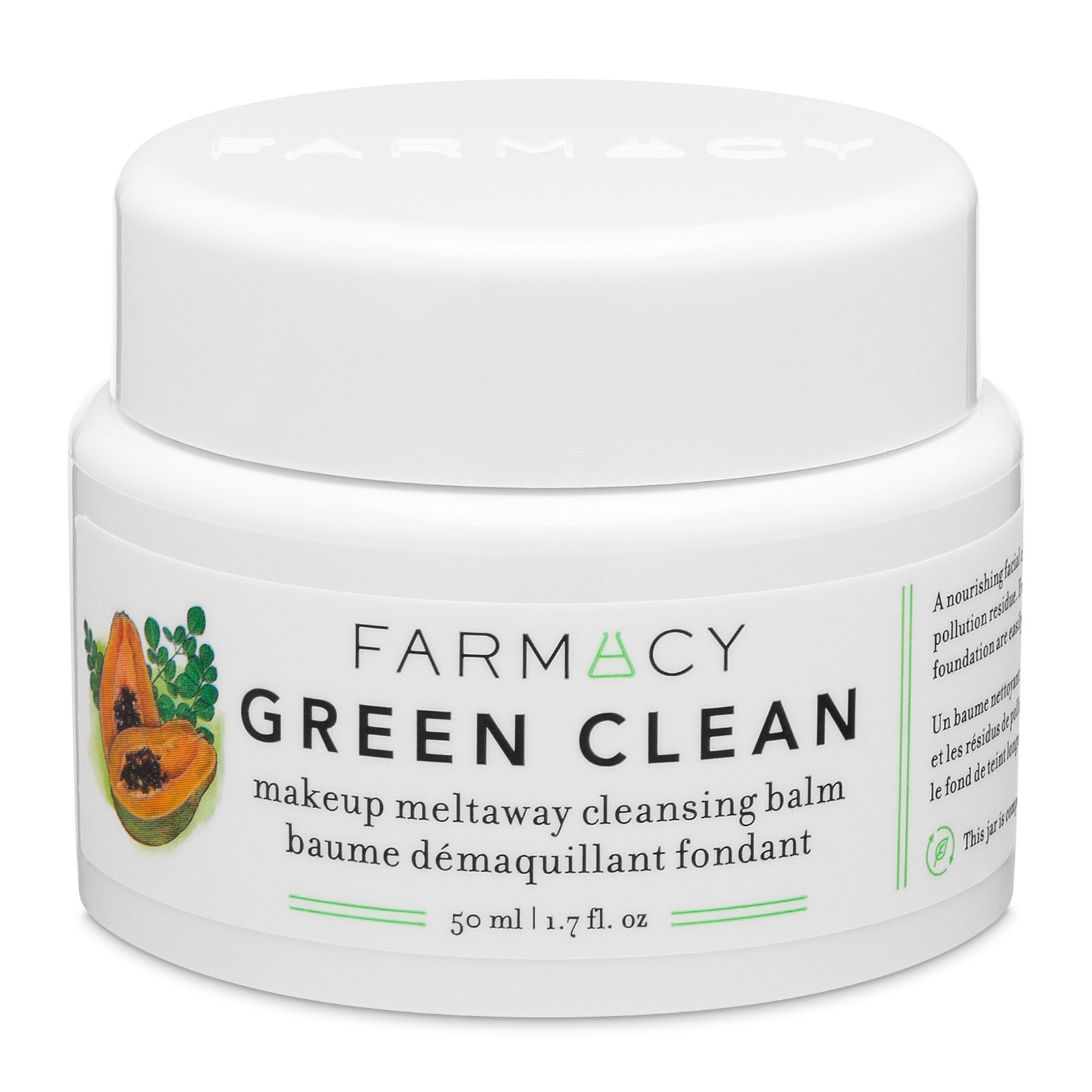 Farmacy Beauty GREEN CLEAN Makeup Meltaway Cleansing Balm 50ml