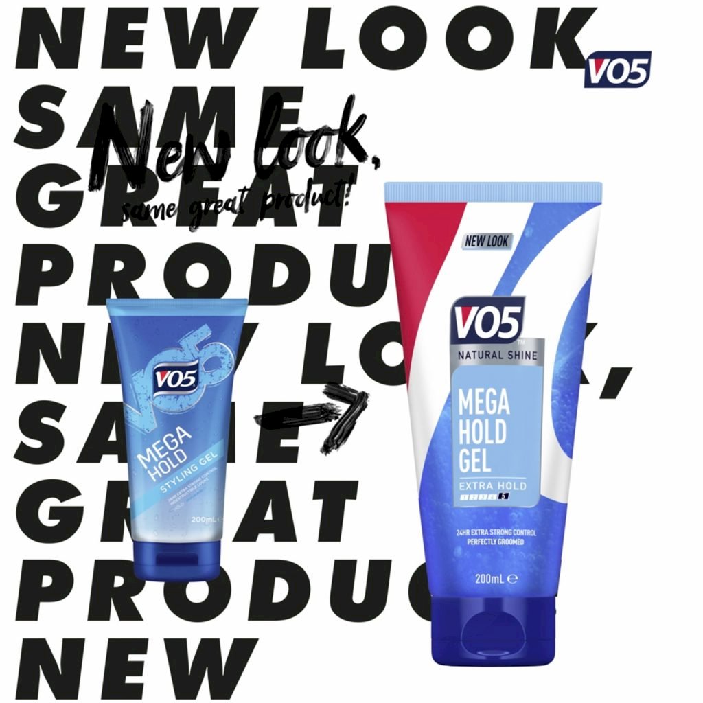 VO5 Mega Hold 24hr Extra Control Styling Gel 3 x 200ml Feelunique