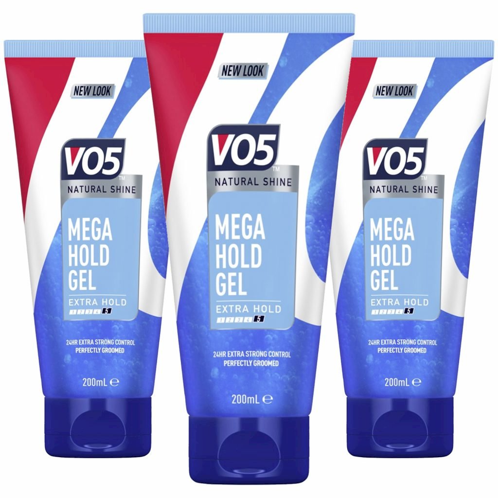 VO5 Mega Hold 24hr Extra Control Styling Gel 3 x 200ml Feelunique