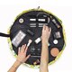 The Flat Lay Co. Open Flat Makeup Bag in Lemons