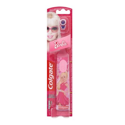 colgate barbie battery toothbrush